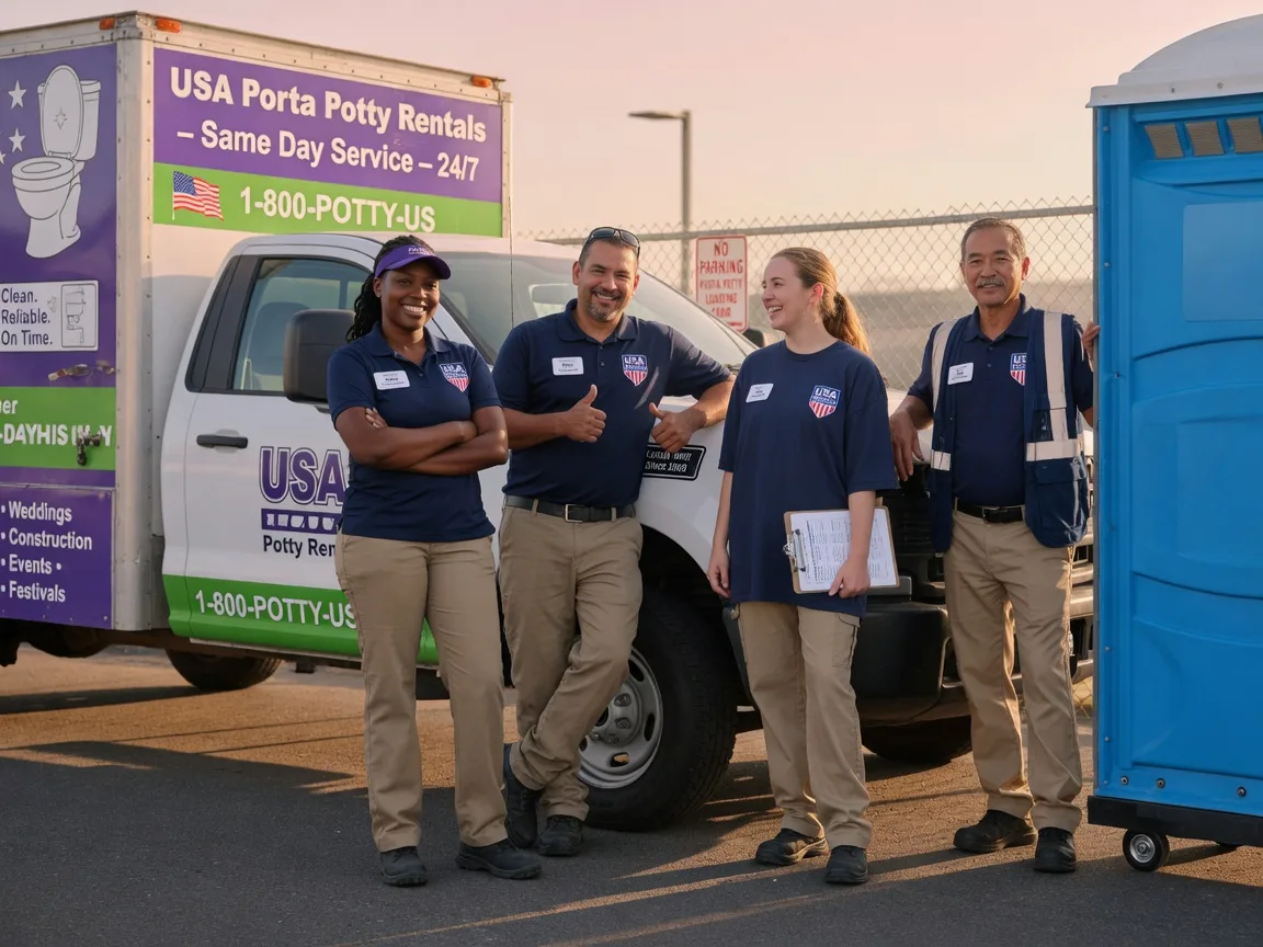 Porta Potty Rental company in Cutler, OH